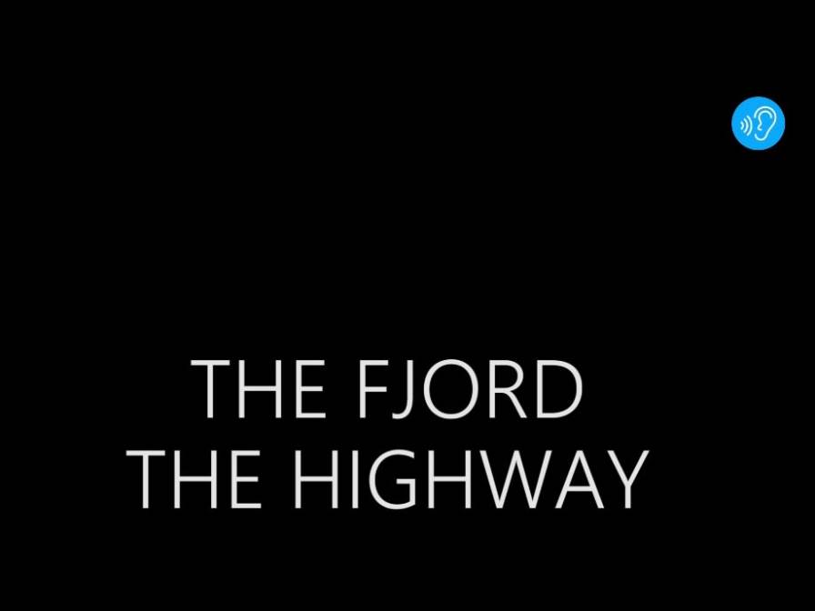 AG 33 the fjord the highway